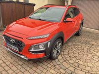 Gebraucht Hyundai Kona Premium 177 PS (130 kW) 2019 Orange SUV