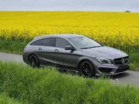 Gebraucht Mercedes CLA200 AMG line 196 PS (144 kW) 2015 Grau Coupé