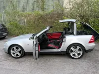 Gebraucht Mercedes SLK230 195 PS (143 kW) 1998 Grau Cabrio