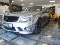 Gebraucht Mercedes C63 AMG AMG 457 PS (336 kW) 2010 Silber Limousine