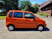 Gebraucht Opel Agila Basis 60 PS (44 kW) 2007 Rot Kleinwagen