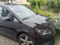 Gebraucht VW Touran Cup 140 PS (102 kW) 2015 Schwarz Van / Kleinbus