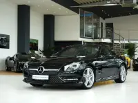 Gebraucht Mercedes SL350 AMG line 306 PS (225 kW) 2013 Obsidianschwarz  metalliclack Cabrio