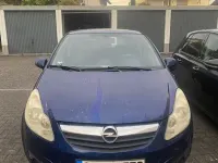 Gebraucht Opel Corsa 60 PS (44 kW) 2008 Blau Kleinwagen