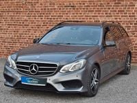 Gebraucht Mercedes E220 AMG line 163 PS (119 kW) 2016 Selenitgrau  metalliclack Kombi