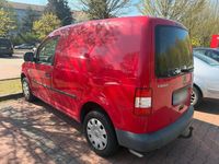 Second-hand VW Caddy 90 CP (66 kW) 2008 Roșu Monovolum
