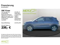 Neu VW T-Cross 95 PS (69 kW) 2026 Rauchgrau metallic SUV