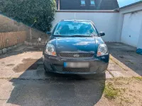 Gebraucht Ford Fiesta 60 PS (44 kW) 2008 Blau Kleinwagen