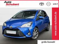 Gebraucht Toyota Yaris Basis 111 PS (81 kW) 2018 Blau Kleinwagen