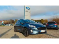 Gebraucht Ford Fiesta Cool & Connect 101 PS (74 kW) 2019 Chromablau metallic (metallic) Kleinwagen
