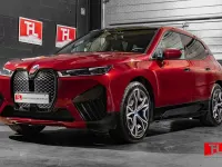 Gebraucht BMW iX Sport Line 384 kW (523 PS) 2022 Rot SUV