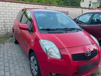 Gebraucht Toyota Yaris 69 PS (50 kW) 2008 Rot Kleinwagen