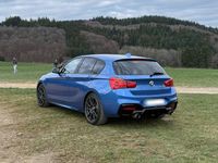 Używany BMW M135 Performance 326 KM (239 kW) 2016 Niebieski Hatchback