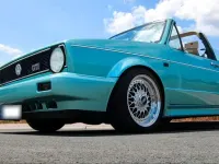 Gebraucht VW Golf Cabriolet 98 PS (72 kW) 1994 Blau Cabrio