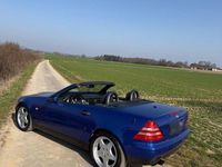 Gebraucht Mercedes SLK230 193 PS (141 kW) 2001 Blau Cabrio