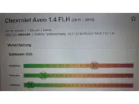 Gebraucht Chevrolet Aveo LT 101 PS (74 kW) 2013 Silber (metallic) Kleinwagen