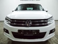 gebraucht VW Tiguan R-Line Allrad Navi Xenon Leder Kamera SH