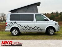 gebraucht VW T5 140PS DSG Camper Aufstelldach Küche Bett Tempomat Automatik