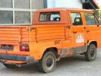 Gebraucht VW T3 50 PS (36 kW) 1989 Orange Van