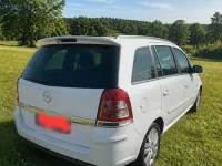 Gebraucht Opel Zafira 150 PS (110 kW) 2009 Weiß Van / Kleinbus