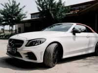 Gebraucht Mercedes C300 258 PS (189 kW) 2021 Weiß Cabrio