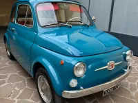 Gebraucht Fiat 500 18 PS (13 kW) 1968 Blau Kleinwagen