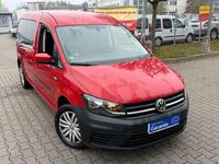Gebraucht VW Caddy Maxi Trendline 102 PS (75 kW) 2016 Rot Van / Kleinbus