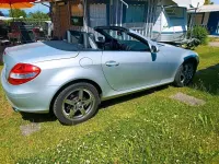 Gebraucht Mercedes SLK200 163 PS (119 kW) 2005 Silber Cabrio