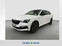 Gebraucht Skoda Scala Monte Carlo 110 PS (80 kW) 2021 Candy weiss Kleinwagen