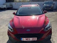 Brugt Ford Focus Active 120 HK (88 kW) 2020 Rød Sedan