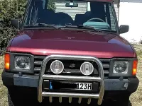 Gebraucht Land Rover Discovery S 154 PS (113 kW) 1992 Rot SUV
