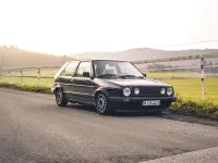 Gebraucht VW Golf II 70 PS (51 kW) 1990 Schwarz Kleinwagen