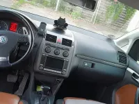 Gebraucht VW Touran Highline 170 PS (125 kW) 2007 Schwarz Van / Kleinbus