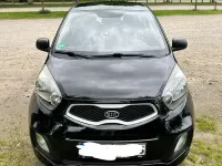 Gebraucht Kia Picanto Attract 69 PS (50 kW) 2012 Schwarz Kleinwagen