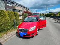 Brugt Skoda Fabia 69 HK (50 kW) 2010 Rød Sedan