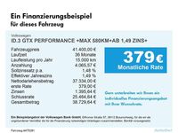 Gebraucht VW ID.3 GTX 239 kW (326 PS) 2025 Gletscherweiss, metallic Kleinwagen