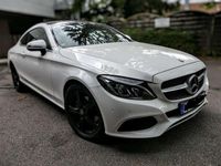 Gebraucht Mercedes C200 184 PS (135 kW) 2017 Weiß Coupé