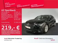 Używany Audi A3 Performance 110 KM (80 kW) 2023 Czarny Sedan/Limuzyna