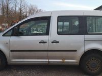 Gebraucht VW Caddy Team 109 PS (80 kW) 2009 Silber Van / Kleinbus