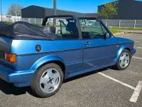 Gebraucht VW Golf Cabriolet 90 PS (66 kW) 1993 Blau Cabrio