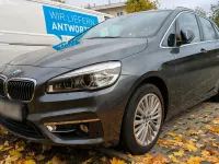 Gebraucht BMW 218 Active Tourer Luxury Line 150 PS (110 kW) 2015 Grau Van / Kleinbus