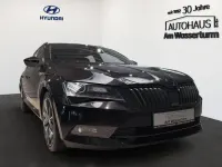 Gebraucht Skoda Superb SportLine 190 PS (139 kW) 2019 Schwarzmagic perleffekt Kombi