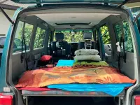 Gebraucht VW Multivan Allstar 102 PS (75 kW) 1995 Grün Van / Kleinbus