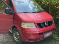 Gebraucht VW Multivan 105 PS (77 kW) 2004 Rot Van / Kleinbus