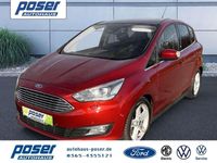 Gebraucht Ford C-MAX Titanium 125 PS (91 kW) 2017 Rot Van / Kleinbus