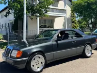 Gebraucht Mercedes E230 136 PS (100 kW) 1989 Schwarz Coupé