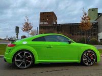 gebraucht Audi TT RS TTRSkyalamigrün grün Checkheft quattro vmax 280 top