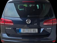 Gebraucht VW Sharan 150 PS (110 kW) 2017 Blau Van / Kleinbus
