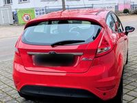 Gebraucht Ford Fiesta Titanium 97 PS (71 kW) 2009 Rot Kleinwagen