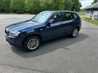 Gebraucht BMW X3 Shadowline 184 PS (135 kW) 2013 Blau SUV